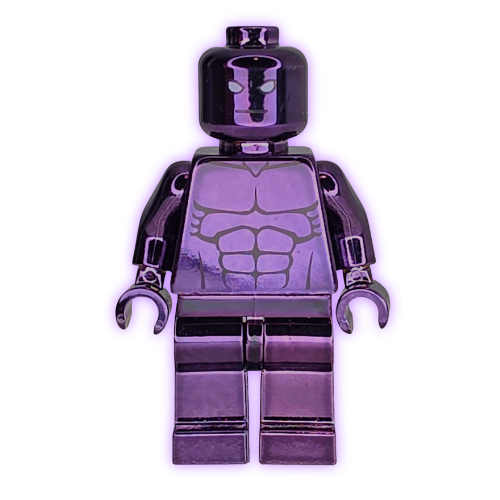 Heroic Minifigs - Silver Sentinel (Purple Chrome Variant 1/1)