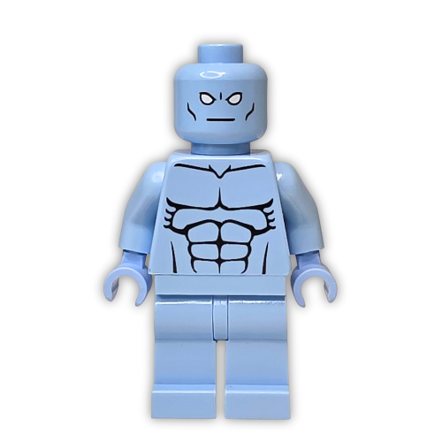 Heroic Minifigs - Silver Sentinel (Light Royal Blue Variant 1/1)