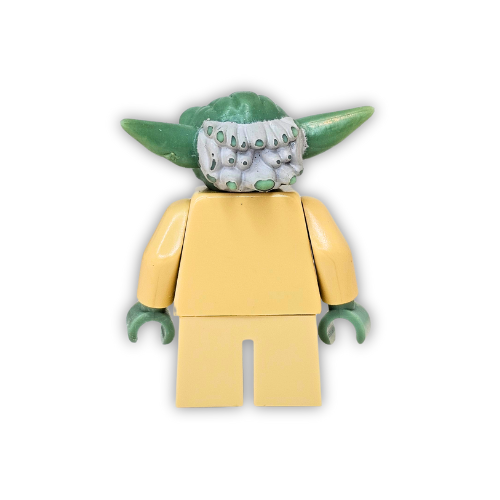LEGO® Star Wars Yoda Minifigure - Light Blueish Gray Hair SW0219