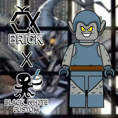 QX Brick / Black White - Gray Glider