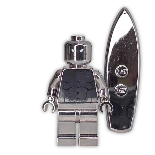 Heroic Minifigs - Silver Sentinel (Steel Chrome Variant 1/1)