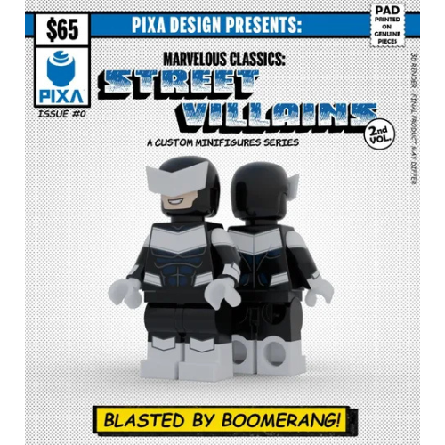 PIXA - Blasted By Boomerang (Black)