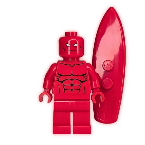 Heroic Minifigs - Silver Sentinel (Red Variant 1/4)