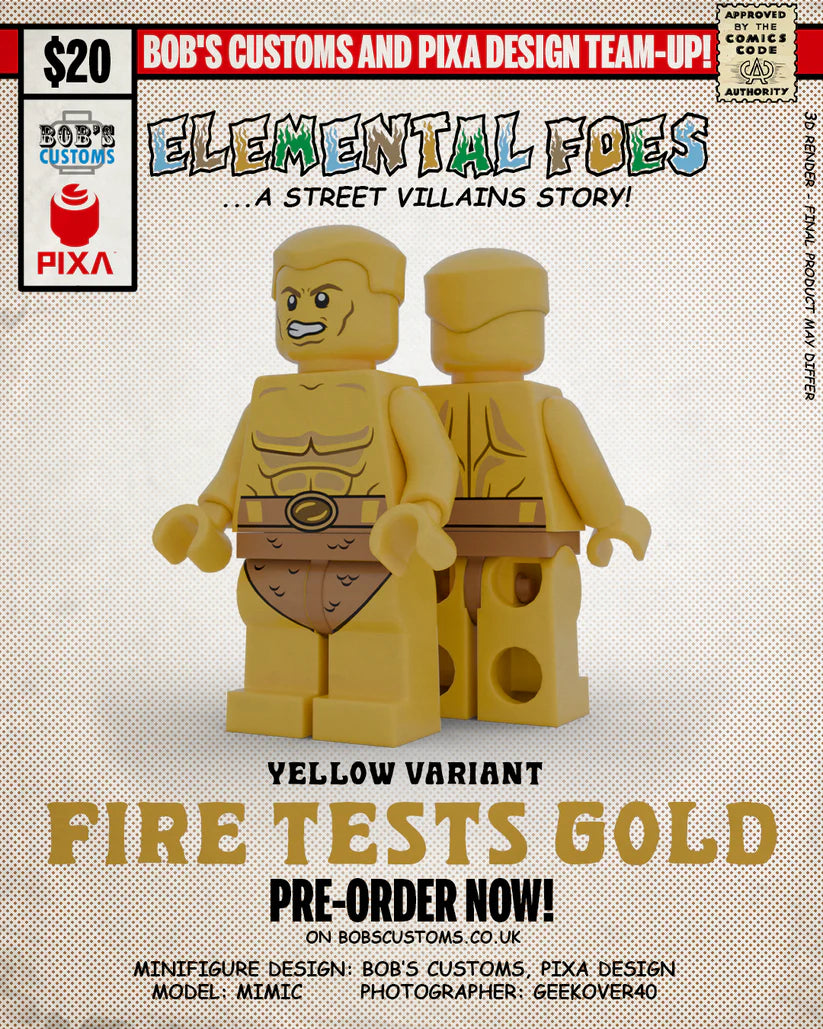 Bob's Customs/Pixa - Fire Tests Gold