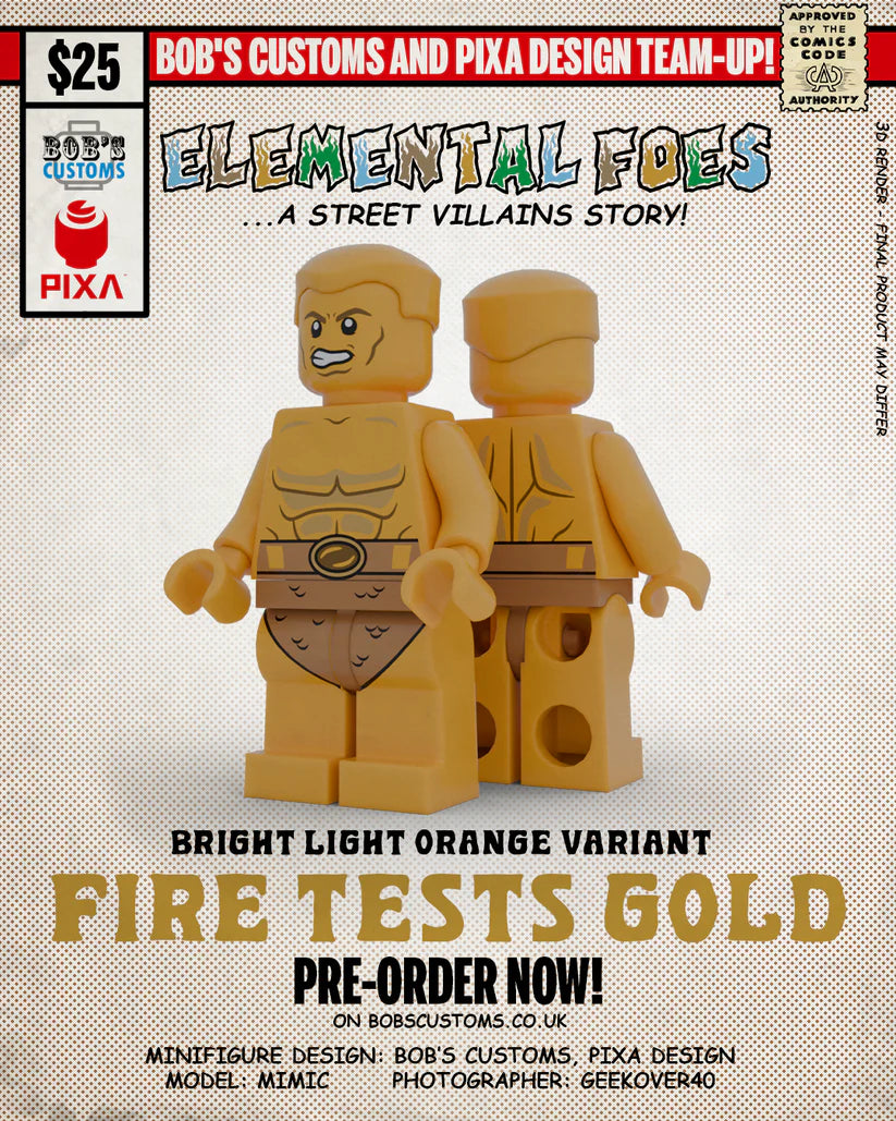 Bob's Customs/Pixa - Fire Tests Gold