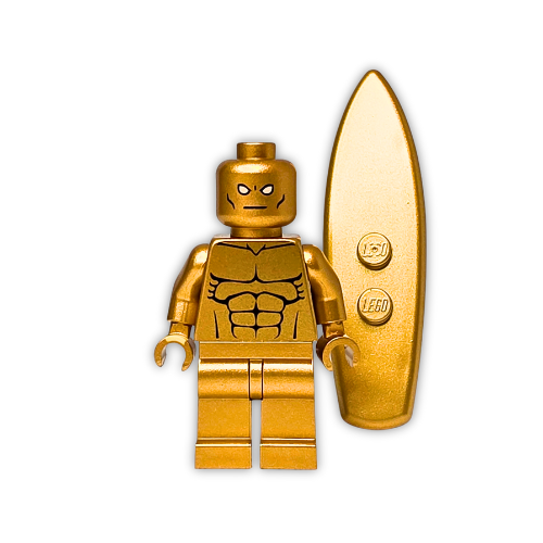 Heroic Minifigs - Silver Sentinel (Metallic Gold Variant 1/1)