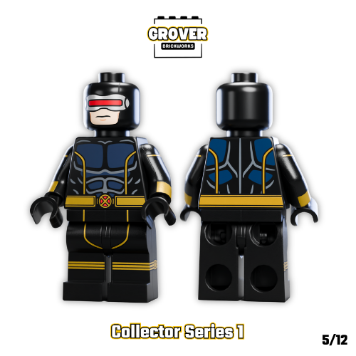 Grover Brickworks Collector Series 1 - X-Commander (Black Variant 1/10)