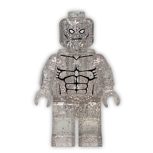Heroic Minifigs - Silver Sentinel (Translucent Glitter Variant 1/1)