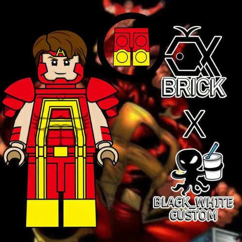 QX Brick / Black White - Megaton