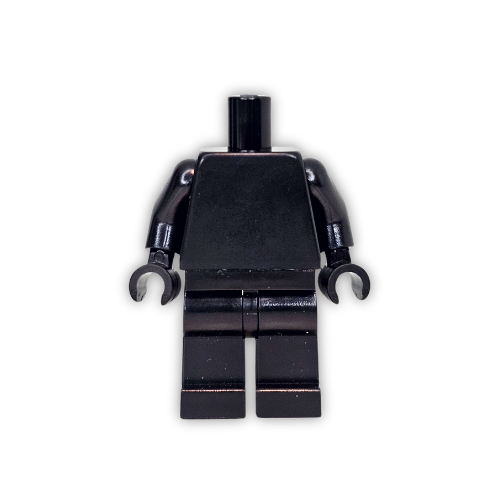 Official Black Minifigure Body (Factory New)